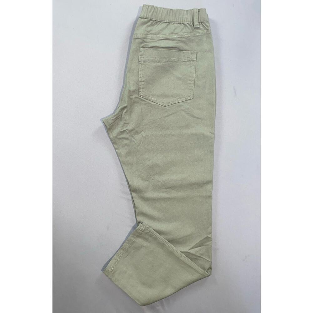 Pact Men's Flex Waist Organic Cotton Twill 5-Pocket Pants, Jeans. Men's M, NEW!